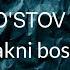 ABROR DO STOV Jonli Ijroda Premyera EGMAGIN ERKAKNI BOSHINI