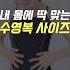 수영복 사이즈 고민 끝