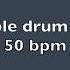 Simple Drum Beat 50 Bpm