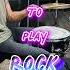 How To Play ROCK BEAT ON DRUMS Drumless Drummers Drums