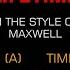 Maxwell Lifetime Karaoke