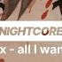 Rebzyyx Feat Hoshie Star All I Want Is You Sped Up