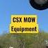 CSX MOW Equipment Csxstrains MOW