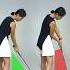 Try To Keep The Triangle Between The Golf Club And My Body