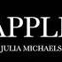 Apple By Julia Michaels Lyrics