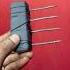 Making Nail Claws Diy Survival Survivalskills Craft Shortvideo Viralshorts Tigerclaws Claw