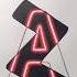 A With Neon Lights What Letter I Should Do Next Artistomg Art Letter