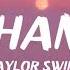 Taylor Swift Enchanted Lyrics