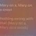 Mary On A Cross Sped Up Ghost