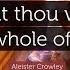 Do What Thou Wilt Magickal Ethics And Philosophy