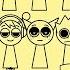 Drawing Sprunki All Characters Normal Phase 1 Incredibox Sprunki Sand Painting