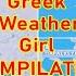 Greek Weather Girl Eleni Tsolaki Dancing And Funny Moments Compilation