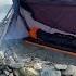 Making A Simple Survival Shelter CRAZY Warm Winter Bushcraft Camping Cooking