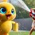 The Little Duckling Buys A Toy And Goes Home To Play With Its Little Owner Shorts Duck Cute