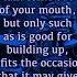 Ephesians 4 29 Reading Along Drum Melody