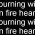Hammerfall Hearts On Fire Lyrics