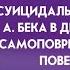 Опросник суицидальных мыслей А Бека в диагностике самоповреждающего поведения