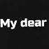 Candy Bleakz My Dear Lyric Video