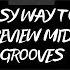 Easy Way To Preview MIDI Grooves In Reaper