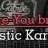 Tate McRae You Broke Me First Acoustic Kareoke Soulful Version Lower Key Male