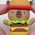 Capybara Burger Clay Clayart Capybara Shorts