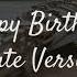 Happy Birthday Flute