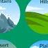 Types Of Landforms Landforms Video For Kids