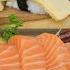 SUSHI ASMR Fresh Salmon Sashimi With SUSHI Spring Roll And Tamago Nigiri NO Talking Eating Sounds