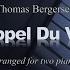 L Appel Du Vide For Two Pianos
