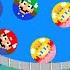 Super Mario Alphabet Lore But Fat F Girl Destroy Mario Peach Luigi Marble Race Game Animation