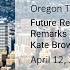 9 Talent Summit 2022 Future Ready Oregon Governor Kate Brown With Shari Dunn