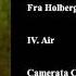 Edvard Grieg Fra Holbergs Tid Op 40 IV Air