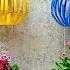 Recycle Plastic Bottles Into Hanging Lantern Flower Pots For Old Walls Vertical Garden Ideas