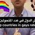 اكثر الدول في عدد المتحولين جنسيا