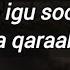 HEES Ka Qaraabo Meel Kale Xaliimo Cali Xasan Codweyn Original Lyrics