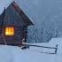 Snowstorm Blizzard Howling Winds 10 Hours Relaxing Sounds For Sleep Insomnia Wooden Cabin 4K