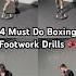 Basic Boxing Footwork Boxing Boxingtraining Footwork