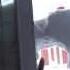 My Cat Jump Through The Snowbank