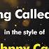 Johnny Cash A Thing Called Love Karaoke Version From Zoom Karaoke