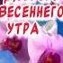 С Добрым утром С первым днем весны С первым утром весны Красивое весеннее пожелание для тебя