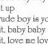 Rihanna Rude Boy Speed Up Lyrics