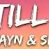 ZAYN Sia Dusk Till Dawn Lyrics