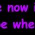 Annie Jr Maybe Karaoke Instrumental