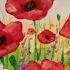 Easy Poppy Field Painting Time Lapse Acrylic Tutorial FREE Lesson How To Paint Daisies Flowers