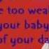 Toni Braxton I Wanna Be Your Baby Lyrics