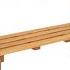 Sunnydaze 2 Tier Meranti Wood Outdoor Plant Stand With Teak Oil Finish FRN 504