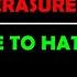 Erasure I Love To Hate You Lyrics Video