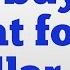 I D Buy That For A Dollar Meaning And Pronunciation