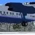 FSX United Express DASH 8 Landing KASE