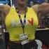 FIBO2025 Figure Pro Behnaz Azar Posing After Interview Bodybuilding Fisiculturismo Figure